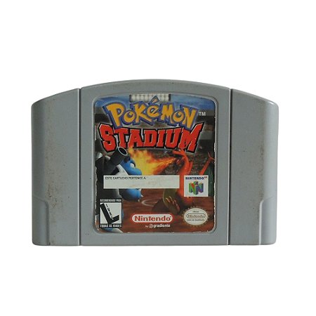 Jogo Pokémon Stadium - N64