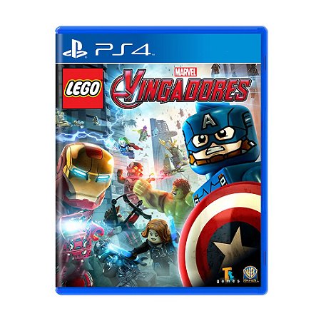 Jogo LEGO Marvel Vingadores - PS4