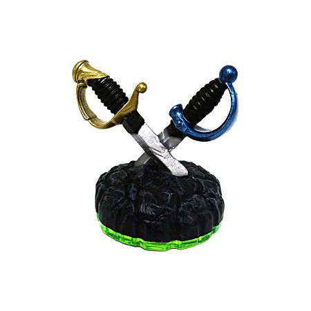 Boneco Skylanders Spyro's Adventure: Pirate Ghost Swords