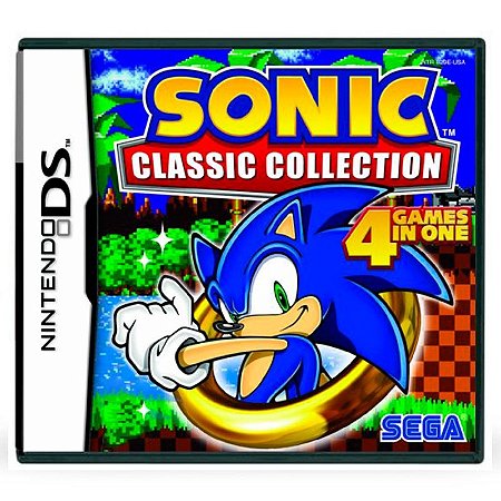 Jogo Sonic Classic Collection - DS