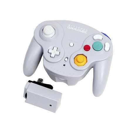 Controle WaveBird GameCube Cinza sem fio - Nintendo