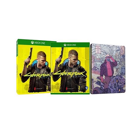 Jogo Cyberpunk 2077 + Steelcase - Xbox One