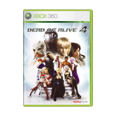 Jogo Dead or Alive 4 - Xbox 360 (Japonês)