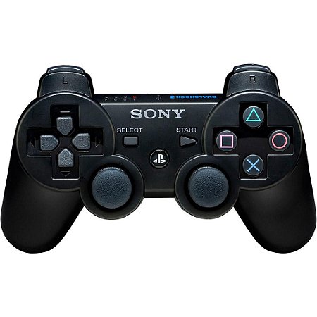 Controle Sony Dualshock 3 Preto - PS3
