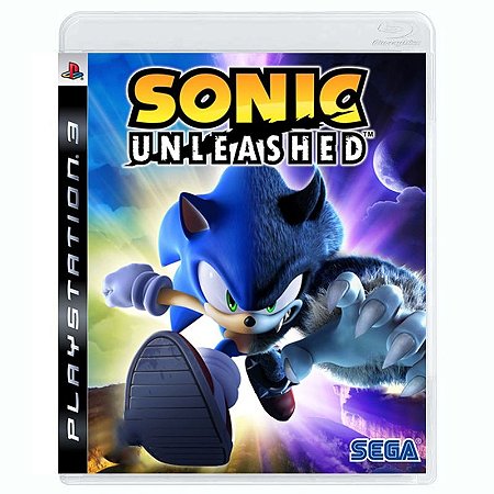 Jogo Sonic Unleashed - PS3