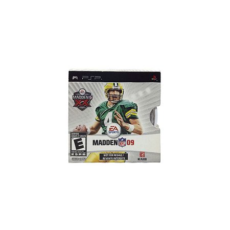 Jogo Madden NFL 09 - PSP (Capa Dura)