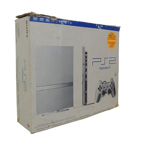 Console PlayStation 2 Slim Prata - Sony