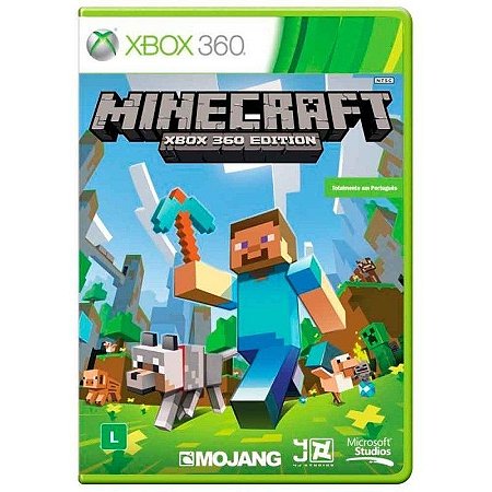 Jogo Minecraft - Xbox 360 (Lacrado)