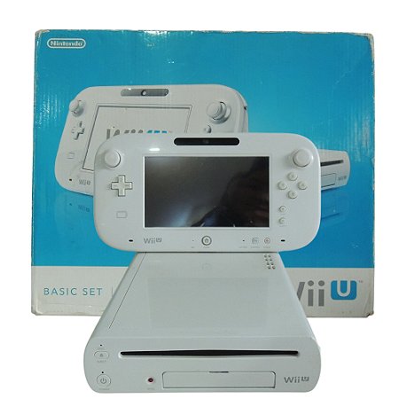 Console Nintendo Wii U Basic Set 8GB Branco - Nintendo