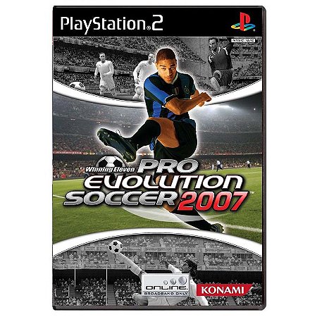 Jogo Pro Evolution Soccer 2007 - PS2
