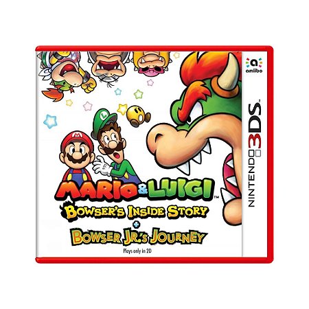 Jogo Mario & Luigi: Bowser's Inside Story + Bowser Jr.'s Journey - 3DS