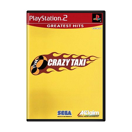 Jogo Crazy Taxi - PS2 (Greatest Hits)