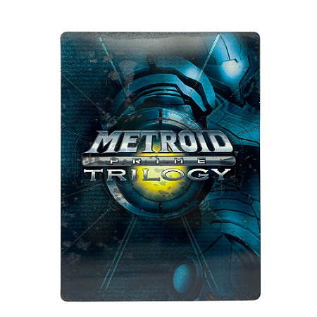 Jogo Metroid Prime Trilogy - Wii (SteelCase)