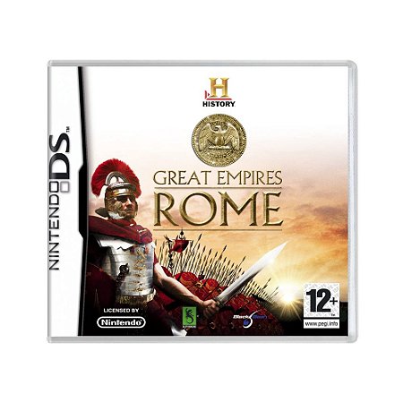 Jogo History Great Empires Rome - DS (Europeu)