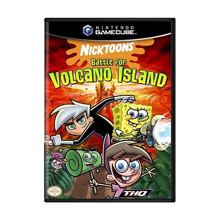 Jogo Nicktoons: Battle for Volcano Island - GameCube
