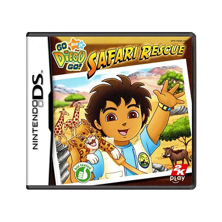 Jogo Go, Diego, Go!: Safari Rescue - DS