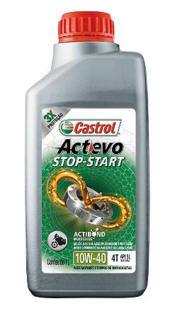 Óleo de Motor Castrol Actevo Stop-Start 10W40