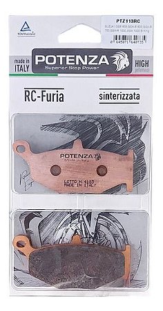 Pastilha de Freio Potenza PTZ113RC