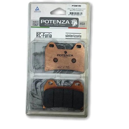 Pastilha de Freio Potenza PTZ801RC