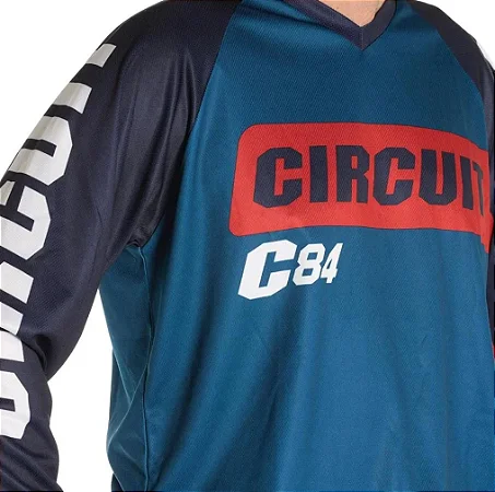 Camisa Circuit Marea Azul G