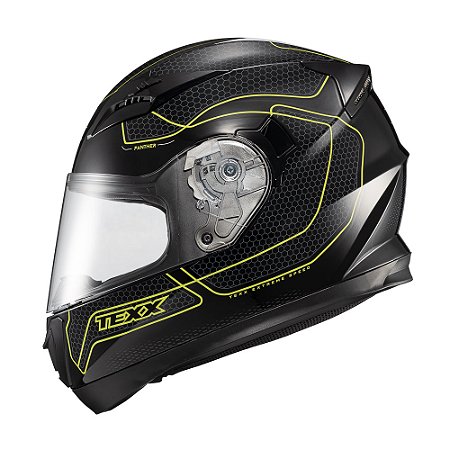 Capacete Texx Strike Panther Verde 62