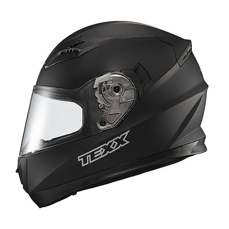 Capacete Texx Strike Trento Sólido Preto Fosco 62