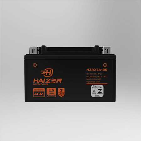 Bateria Haizer HZRX7A-BS