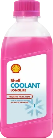 Aditivo de Radiador Shell Coolant Rosa Pronto Uso 500ml