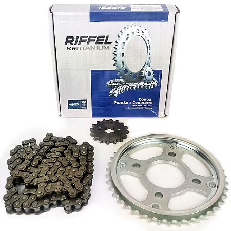 Kit Relação Yamaha Crosser 150 Riffel 1161