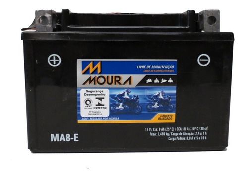 Bateria Moura MA8-E