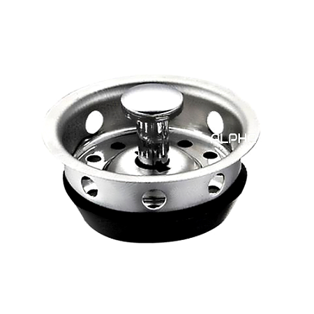 Cestinho Ralinho Metal CR Válvula Pia Cozinha Americana 3.1/2