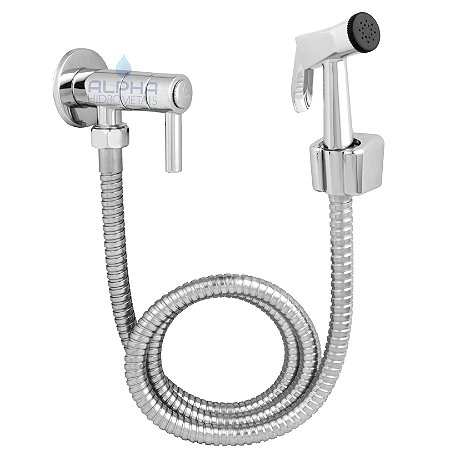 Ducha Higiênica Banheiro Vol. C-72 Cromado Mangueira 200Cms