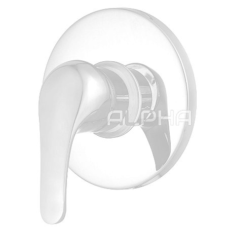 Misturador Monocomando Chuveiro Banheira Metal Completo 1/2"