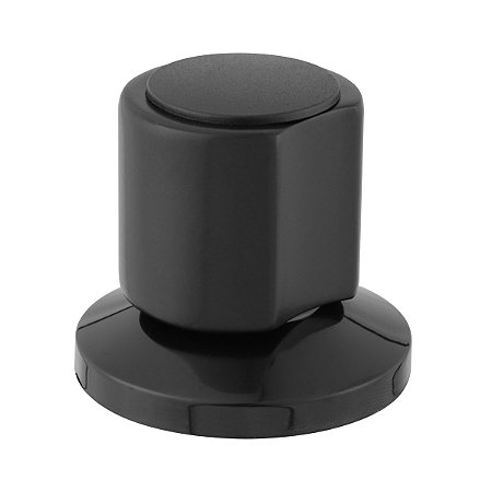 Acabamento Registro Preto Chuveiro Banheiro Metal Padrão Deca