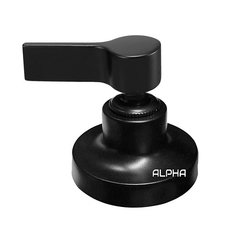 Acabamento Registro Preto Volante C-65 Abs Padrão Deca