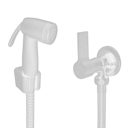 Ducha Higiênica Chuveirinho Banheiro 120 Cm Preta C65