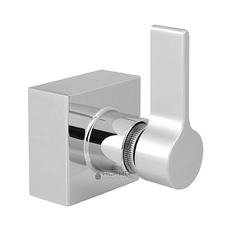 Acabamento Registro Quadrado Volante C-65 Metal Cromo Padrão Deca