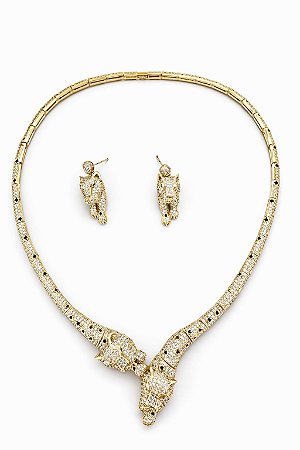 Conjunto Pantera Cravejado