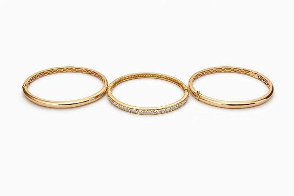 Trio Bracelete Cravejado
