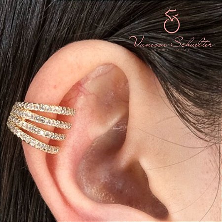 Piercing Fake Cravejado - Duplo