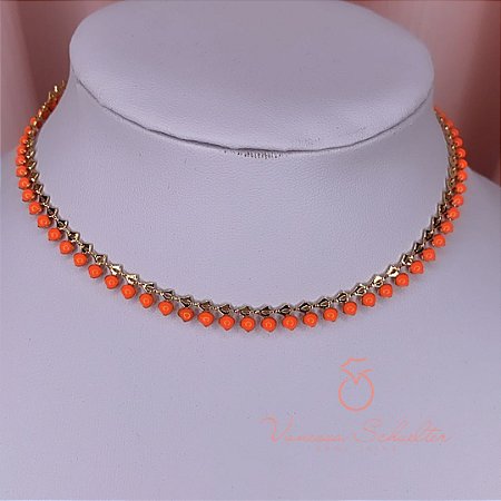 Chocker Laranja