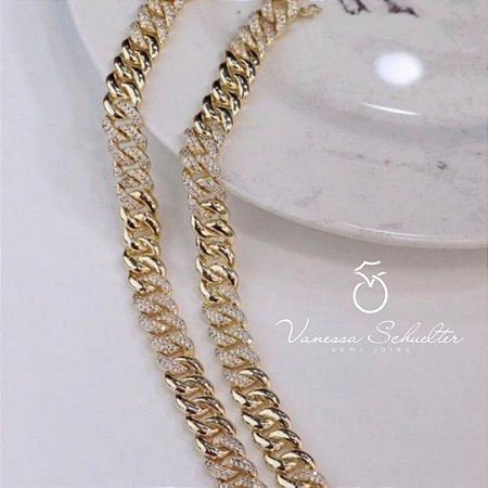 Pulseira Cravejada