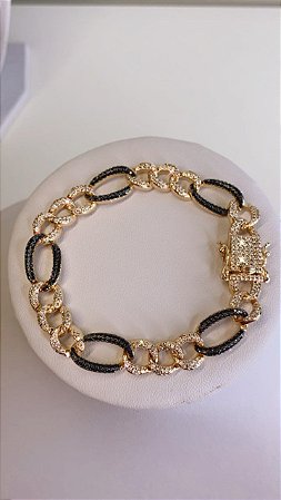 Pulseira Cravejada