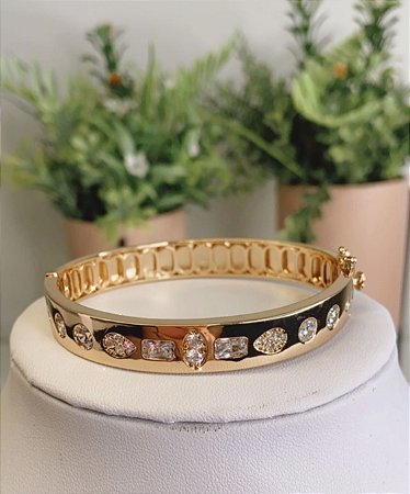 Bracelete Cravejado