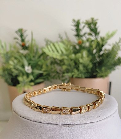 Bracelete Cravejado