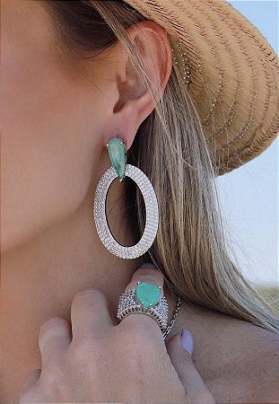 Conjunto Pedra Cravejada