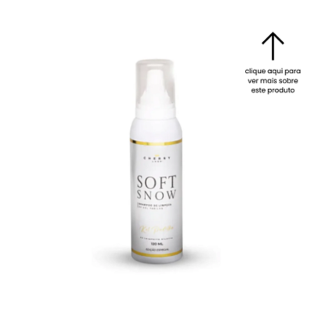 Espuma Mousse de Limpeza Soft Snow Cherry Lash 15OFF