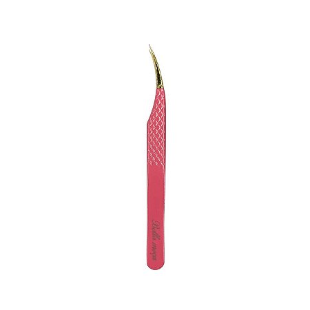 Pinça Bella Moça Semi Reta Rosa