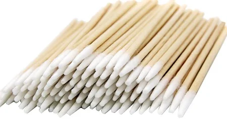 Palito com algodão 10cm