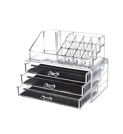 Organizador com 3 Gavetas e 16 Divisórias